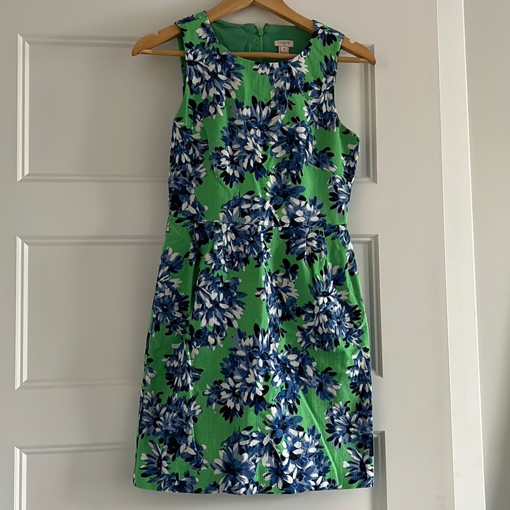 J Crew floral dress